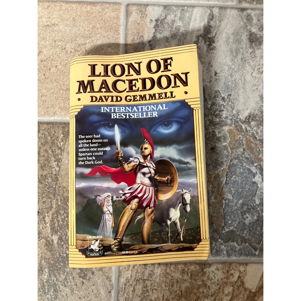 Lion‎ of Macedon David Gemmell Hardcover Fantasy Novel Book